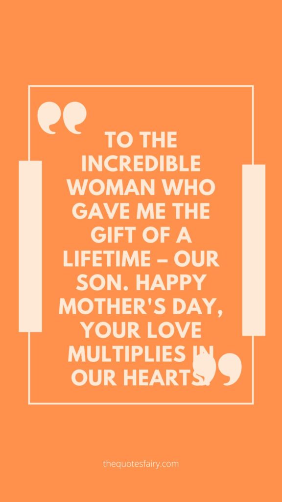 inspirational Mother's Day Quotes from Husband