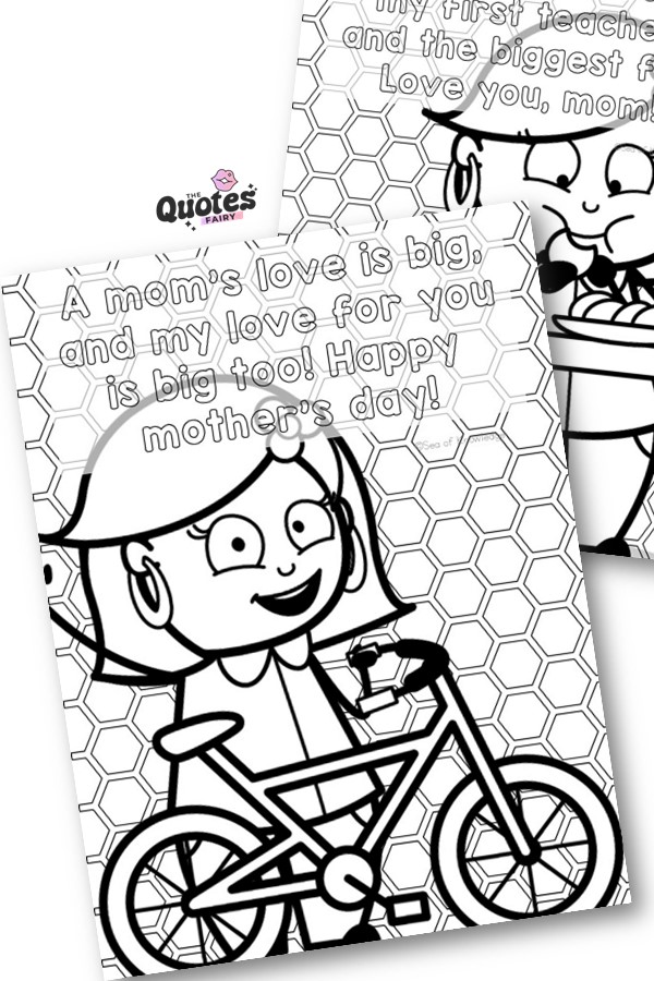 Mother’s Day Coloring Pages Free