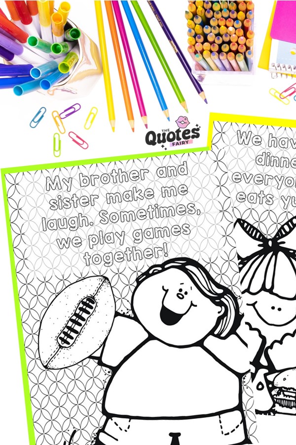Engage your child with our I Love My Family Coloring Pages. This printable pack offers 8 creative and educational coloring sheets with heartwarming sentences and fun patterns. Download the PDF instantly!