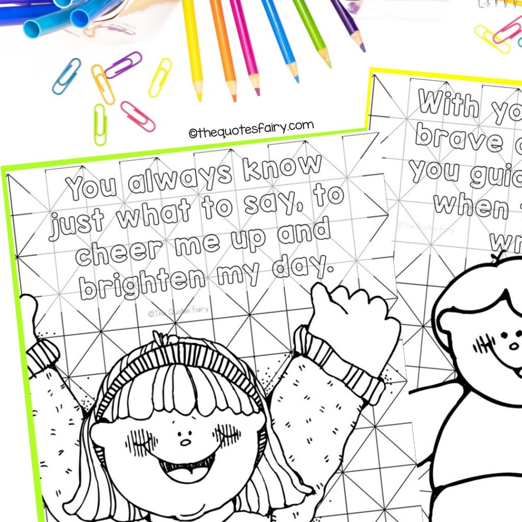 Celebrate with our cute Father's Day coloring pages printable pack! Perfect for kids to color in, read rhyming sentences, and show love for their dad with 8 unique designs.